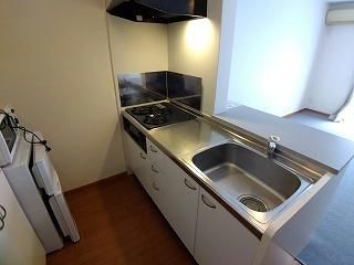 レオパレス双柳1番館のキッチン写真