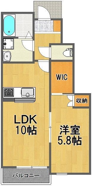 ＪＲ高崎線 熊谷駅 徒歩22分 2階建 築11年の間取り写真