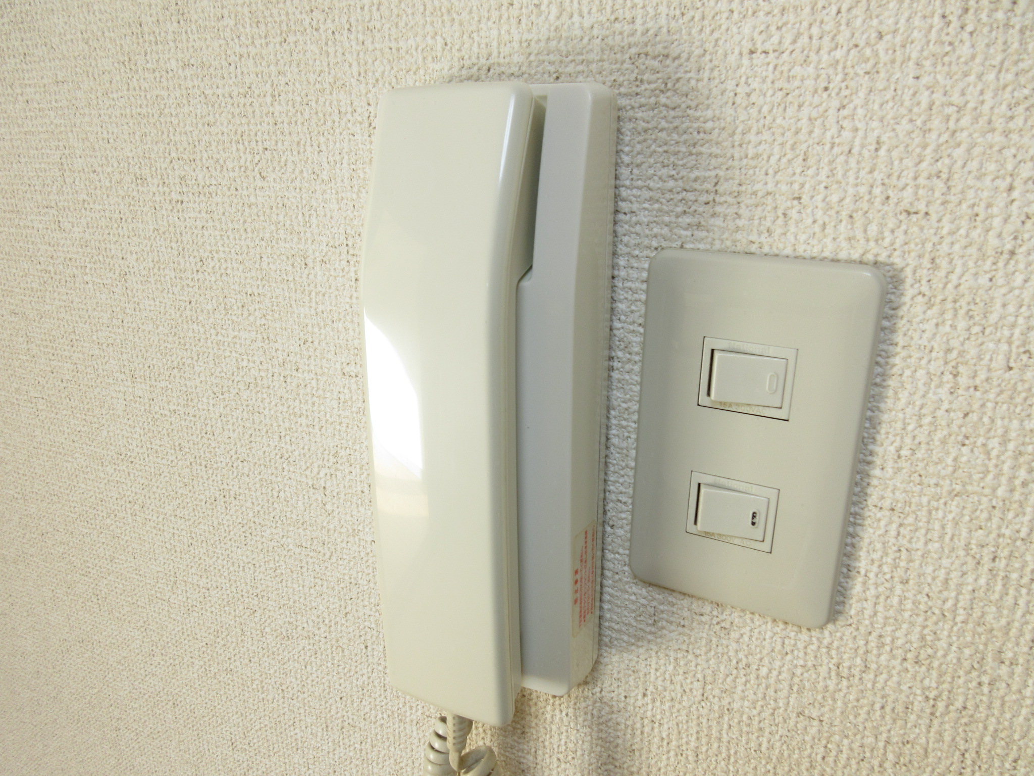 セキュリティ　※同物件、別部屋の写真です。