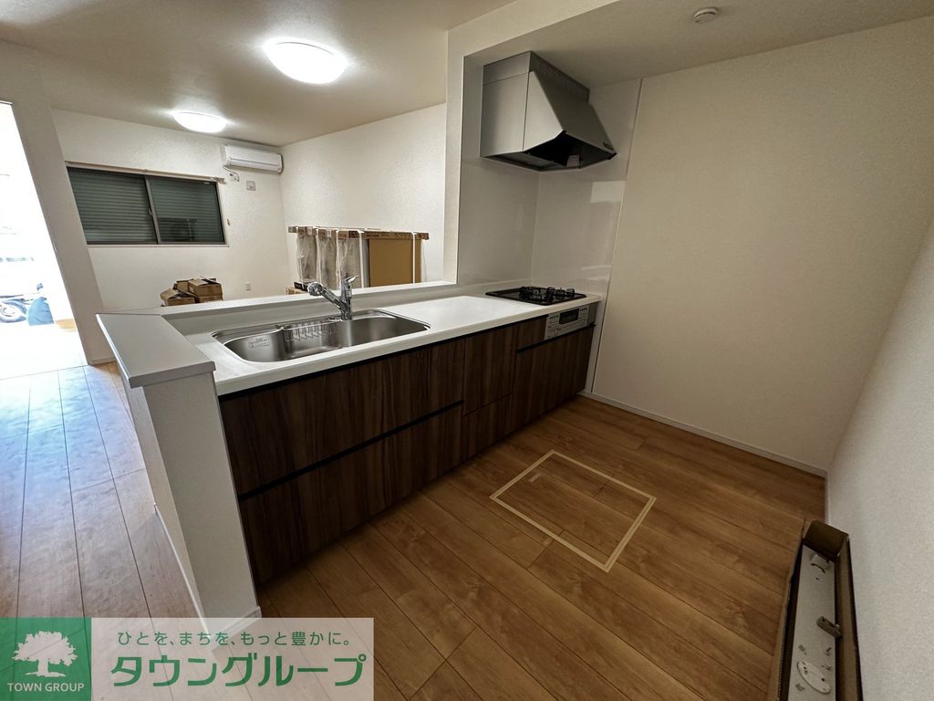 ＪＲ中央線 日野駅 徒歩4分 2階建 築3年のキッチン写真