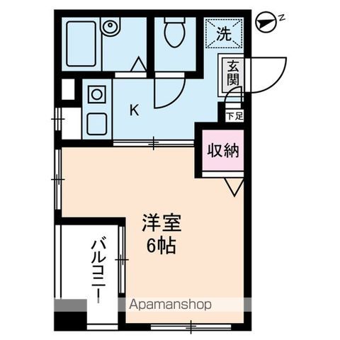 都営浅草線 戸越駅 徒歩7分 4階建 築31年の間取り写真