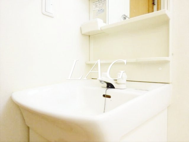 洗面設備　洗面台です。