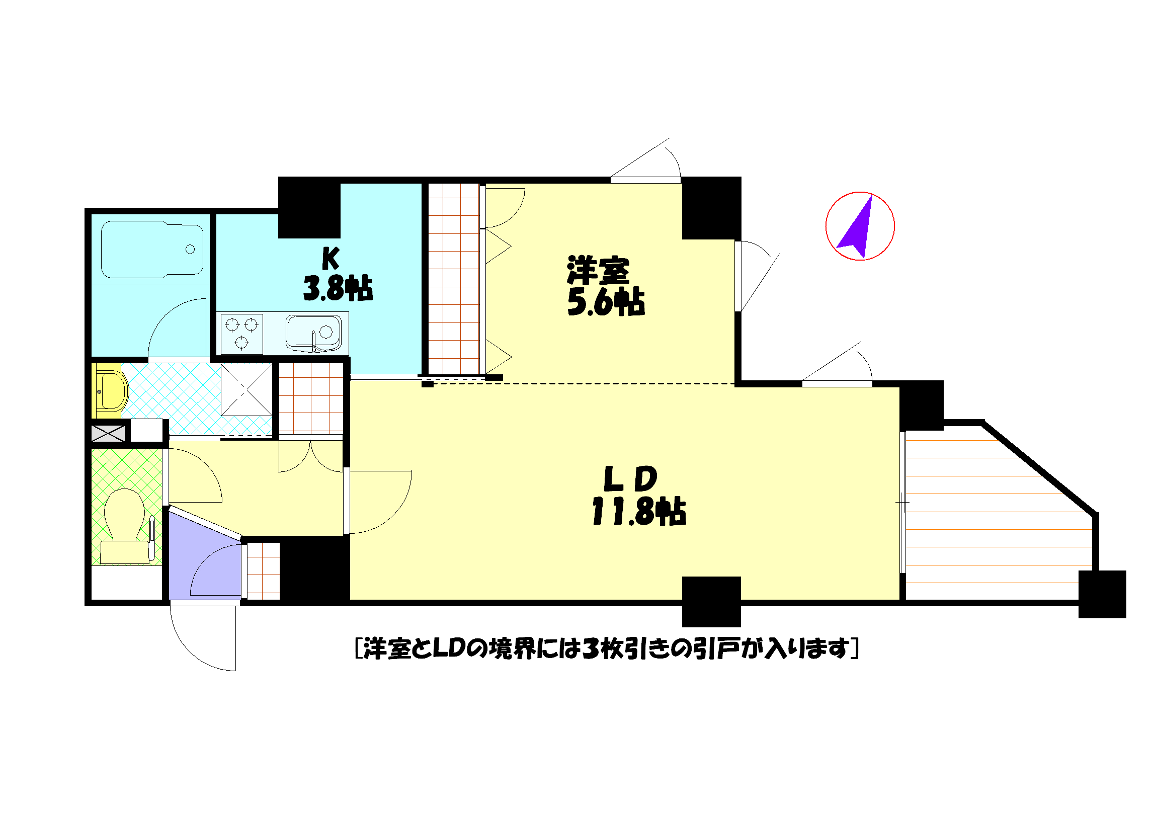 バルキープラザの間取り