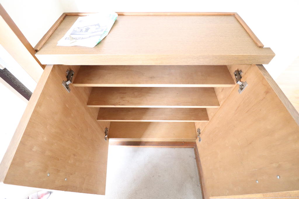 玄関　玄関です！下駄箱付きです！