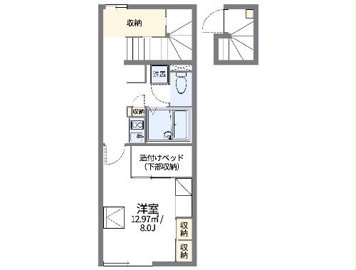 レオパレスサニーハイツの間取り