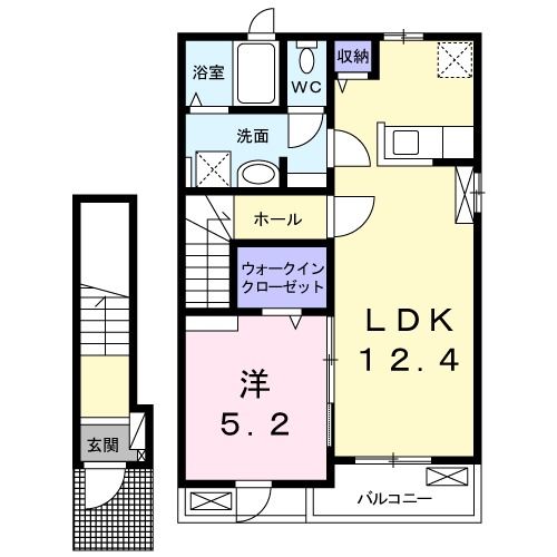 【アリビオ　Iの間取り】