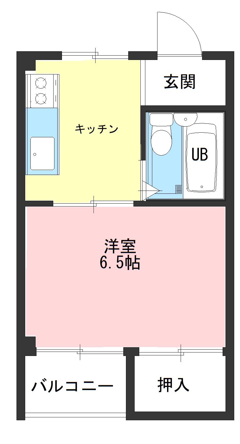 ハイツコスモスの間取り