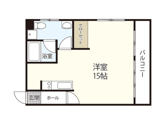 第２山長ビルの間取り