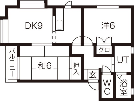 クローロンオクトス III棟の間取り