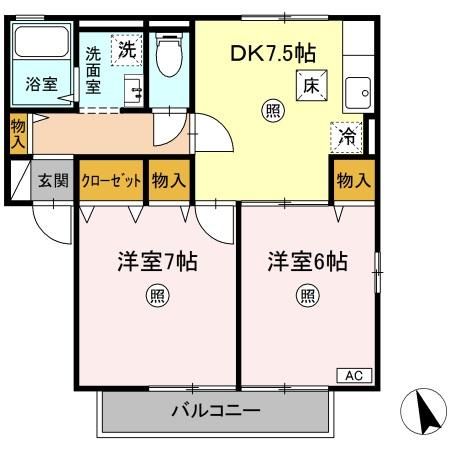 ラブラドールの間取り