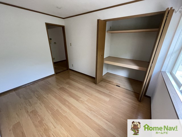 収納　荷物もすっきり片付きます。