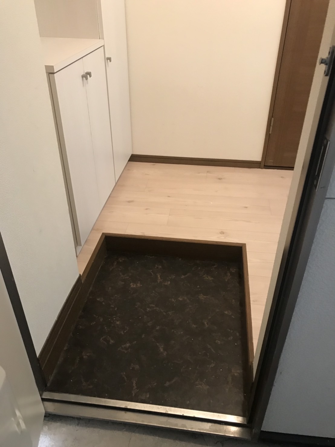 玄関　シューズボックス