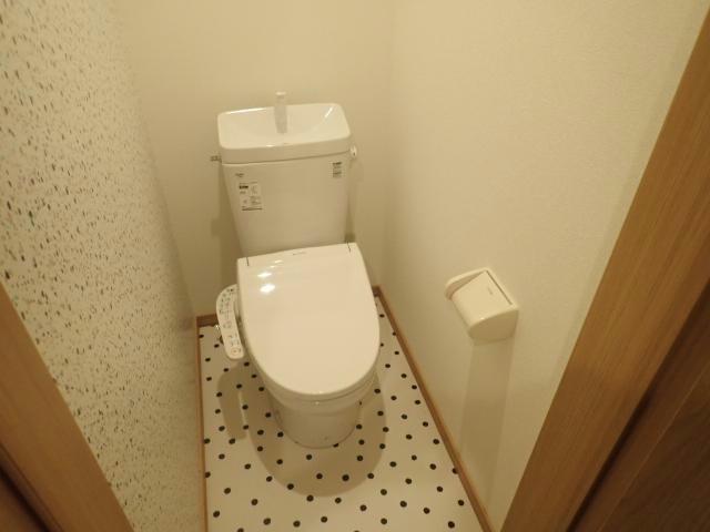 【亀田郡七飯町桜町のアパートのトイレ】