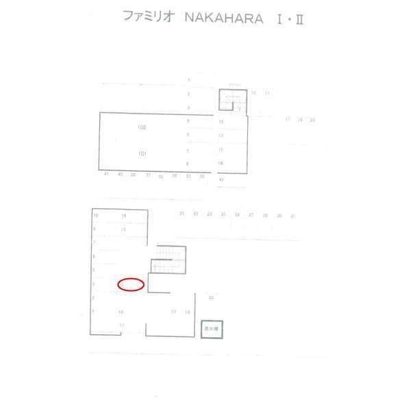 【ファミリオNAKAHARA　IIの駐車場】