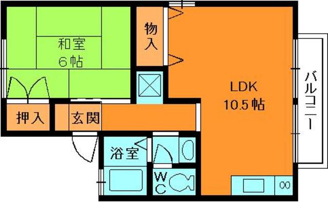 セジュール高塚台の間取り