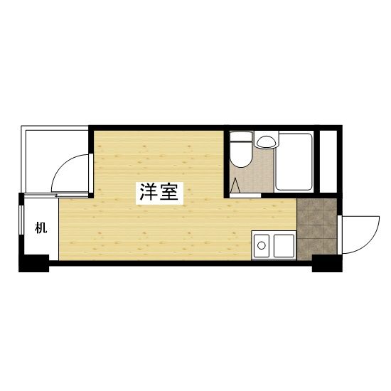 福山市今町のマンションの間取り