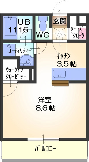 ルコネッサンスの間取り