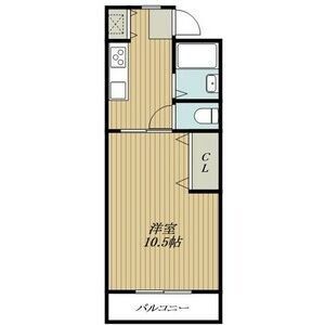 名古屋市瑞穂区村上町のマンションの間取り