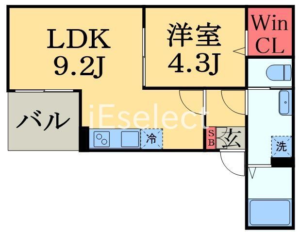 クレセントパーク末広の間取り