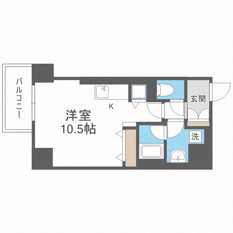 バロンドールの間取り