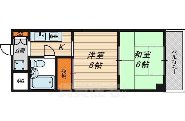 サンシャイン88の間取り