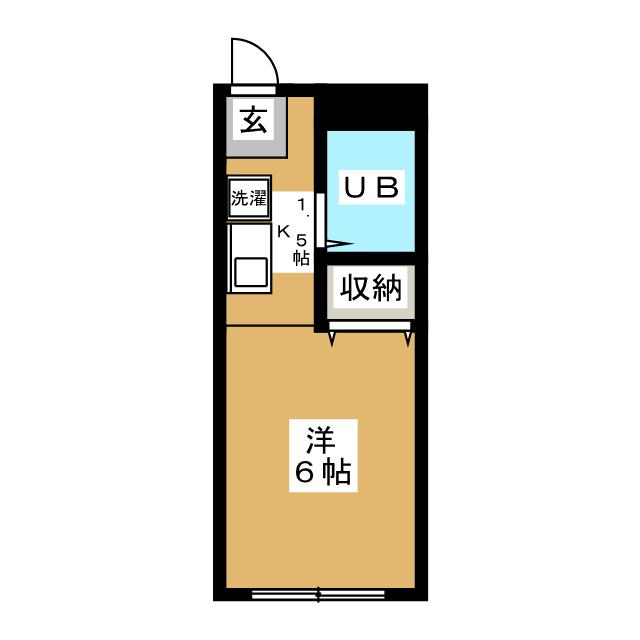 寺谷フーガトミーの間取り