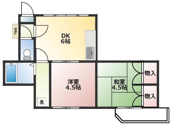 21コスモス恒久の間取り