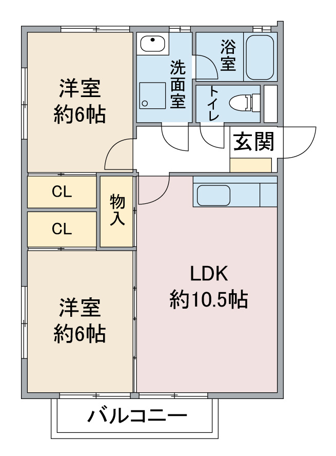 アプト岩崎台の間取り