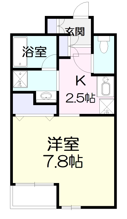 【フィオーレの間取り】