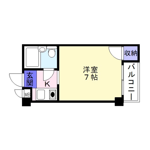 アルテ・ハイム帝塚山東の間取り