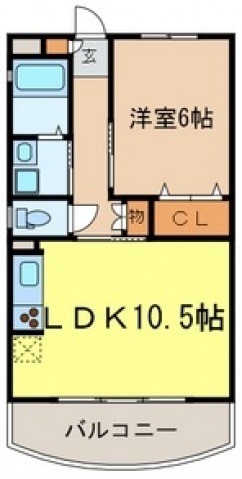 ミルフィーユふじみ野参番館の間取り