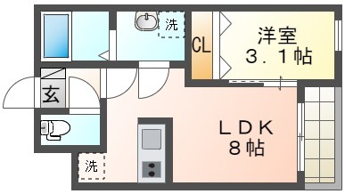 acotto舟入の間取り