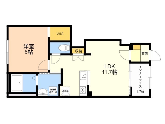 【仮）粕屋町花ヶ浦2丁目新築アパートの間取り】