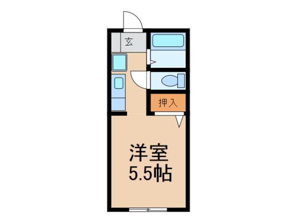 光陽コーポレーションの間取り