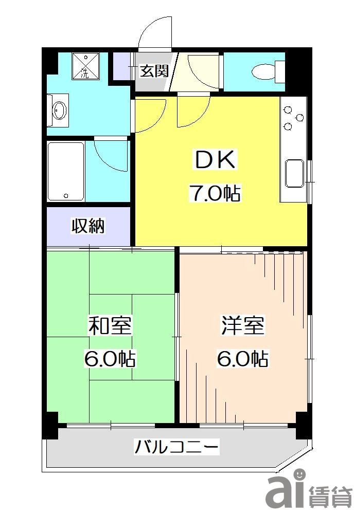 【ヒルグランデの間取り】