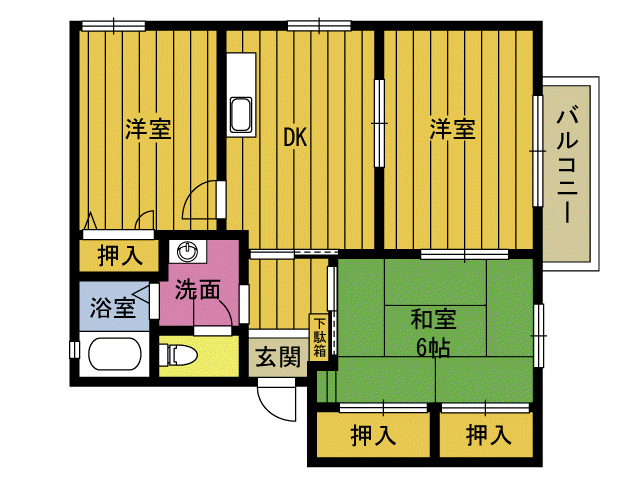 グレイス祇園の間取り