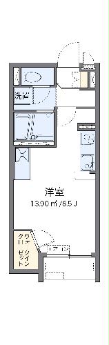 ミランダパレス湘南本宿の間取り