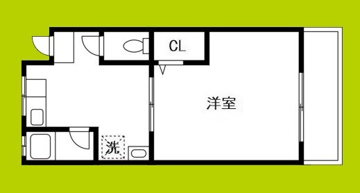 橋本文化住宅PART1の間取り