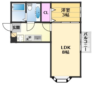 メリディオーネの間取り