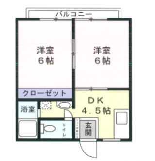 シティハイツTSUKASAの間取り