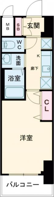 ＥＣ広島国泰寺の間取り