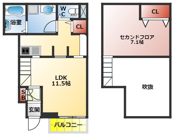 ５０ go-zeroの間取り