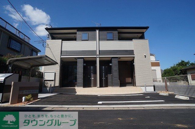 松戸市五香南のアパートの建物外観