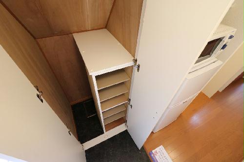 玄関　大型シューズボックス完備により女性でも収納安心※１Ｆのみ