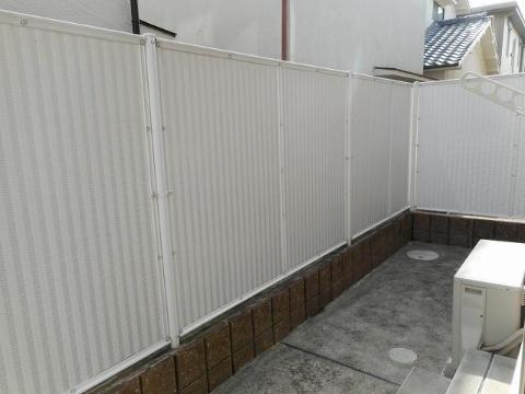 クレセント茨木　バルコニー　ベランダ