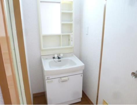 西田マンション　洗面設備　洗面