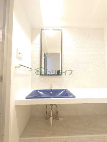 洗面設備　カスタリア新宿夏目坂