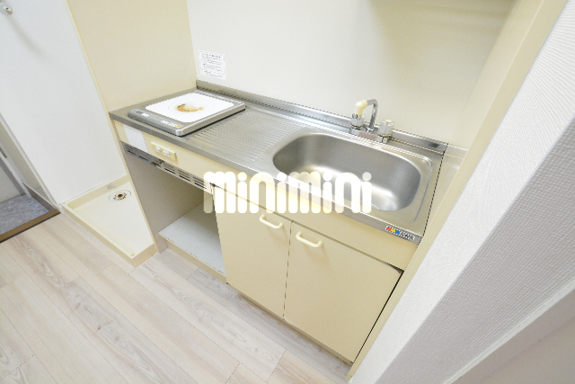 キッチン　ＩＨ１口コンロ付き