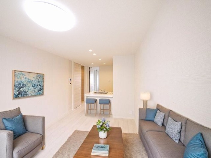 居室・リビング　CGで家具等を配置したもので家具等は含まれません