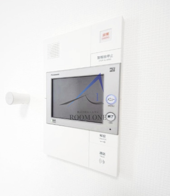 セキュリティ　モニター付きインターホンです。